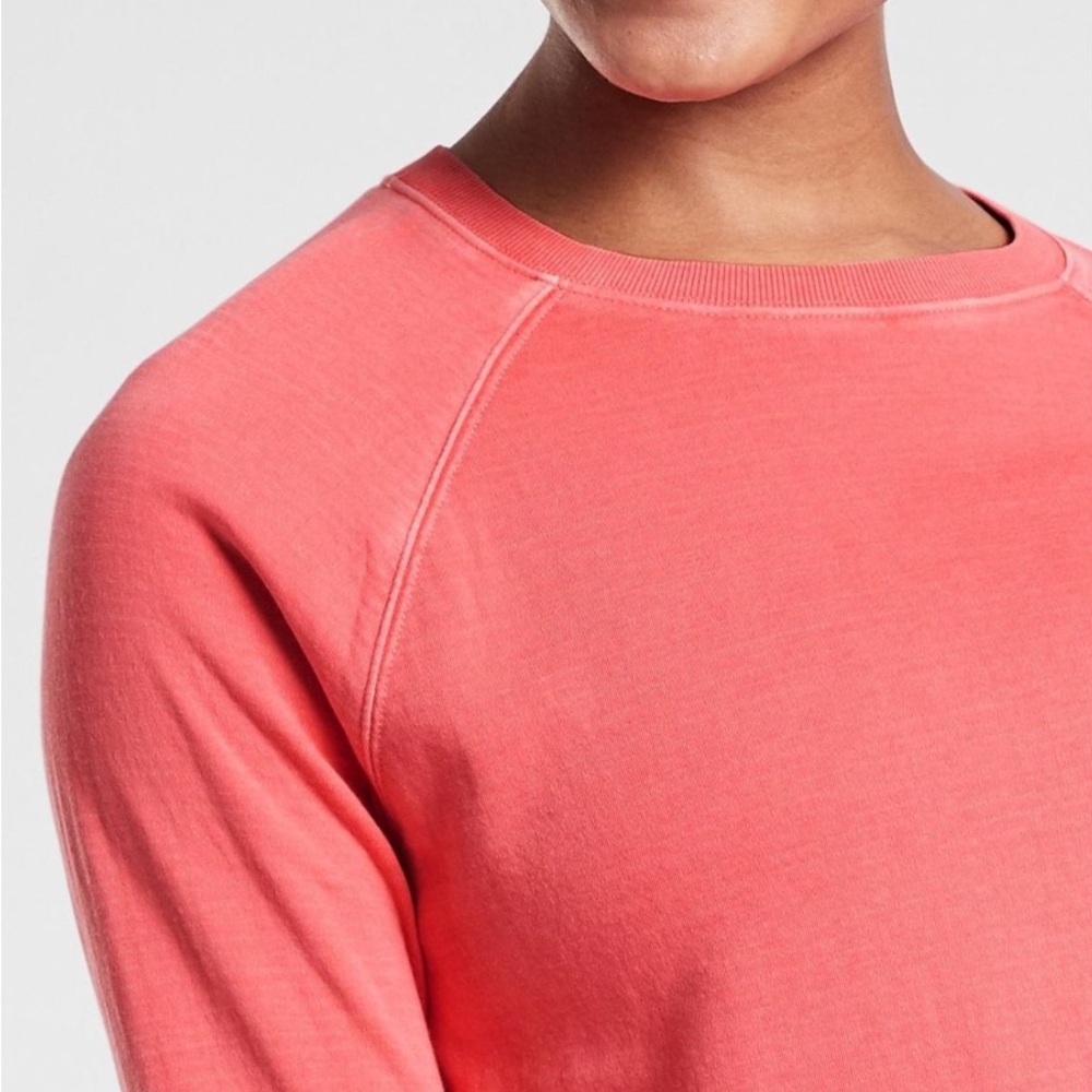 Athleta Vibrant Coral Sweatshirt
